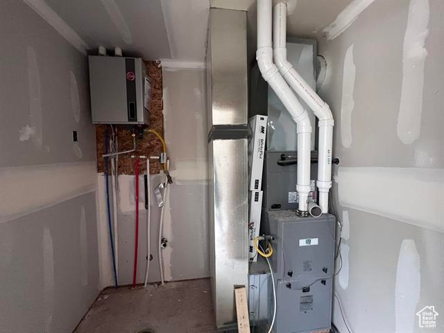 Utilities featuring water heater