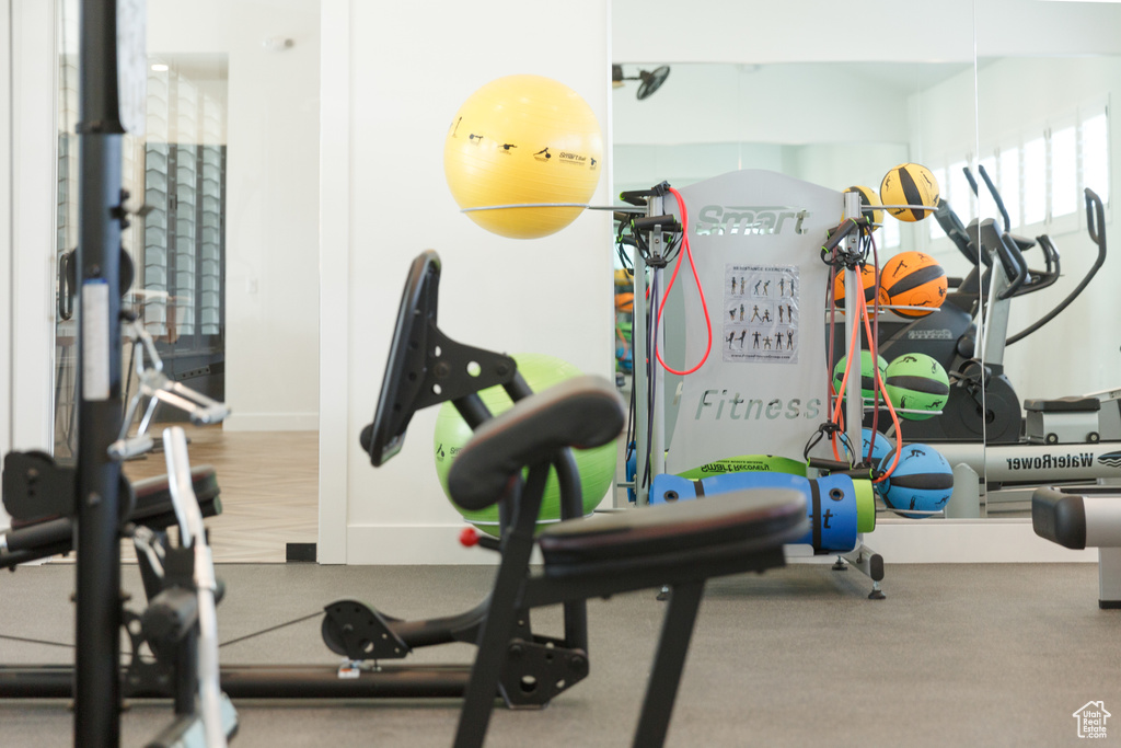 View of gym