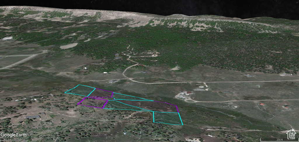 Map / location with property boundaries highlighted