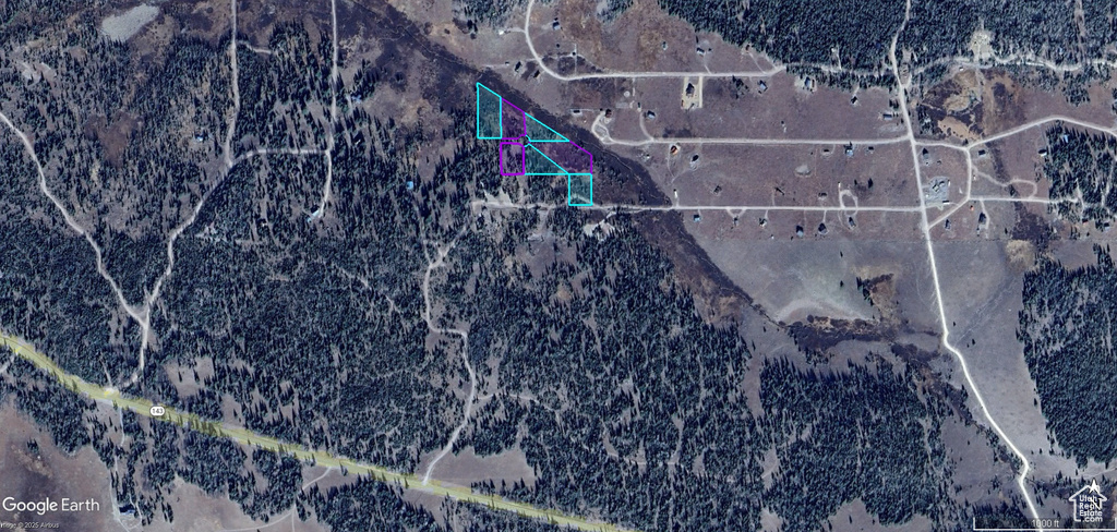 Map / location featuring property parcel outlined