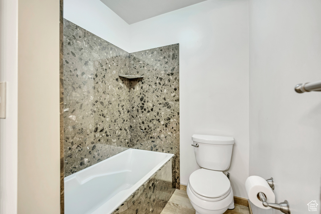 Bathroom with toilet
