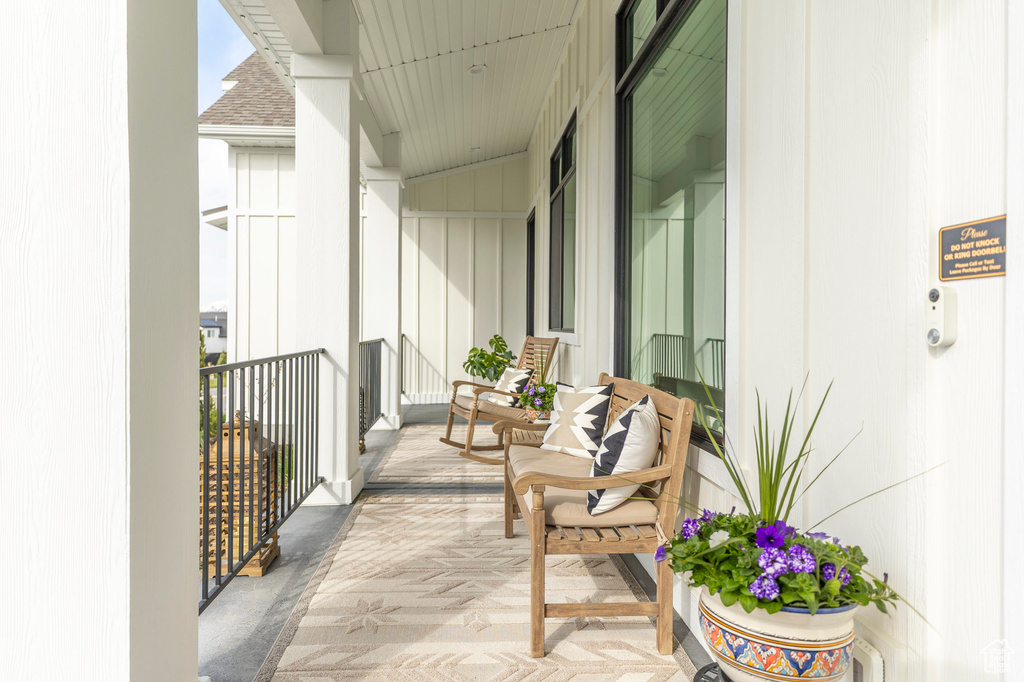 View of porch
