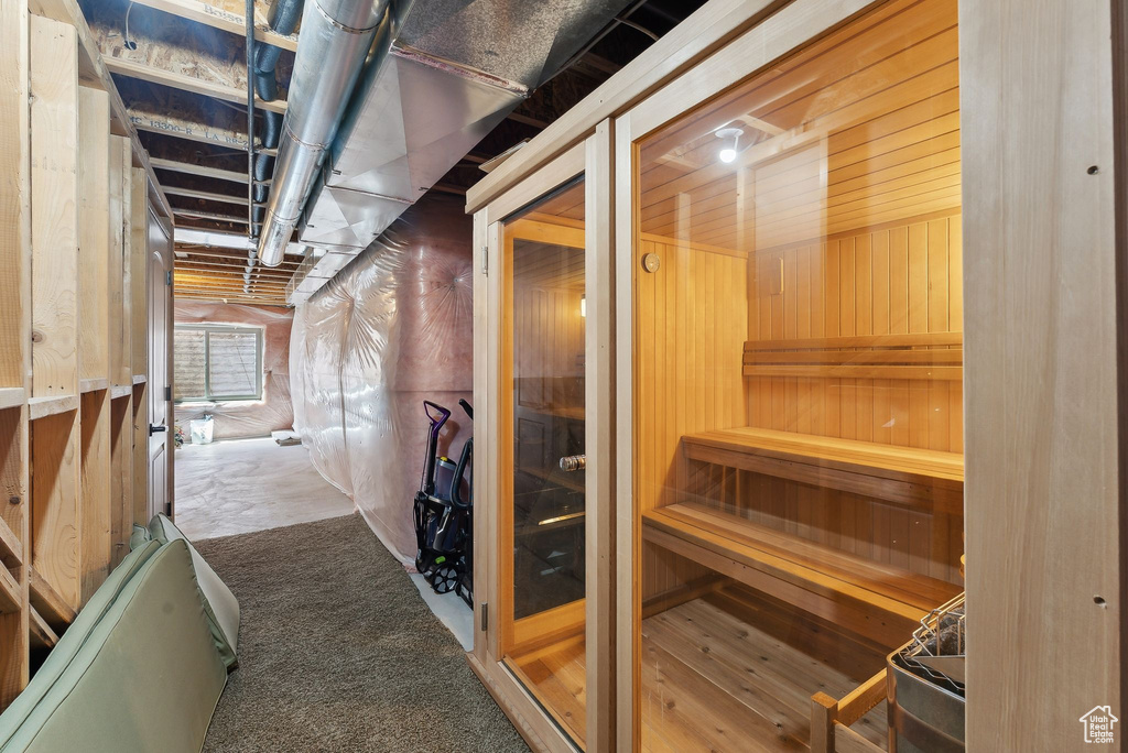 View of relaxing sauna / steam room