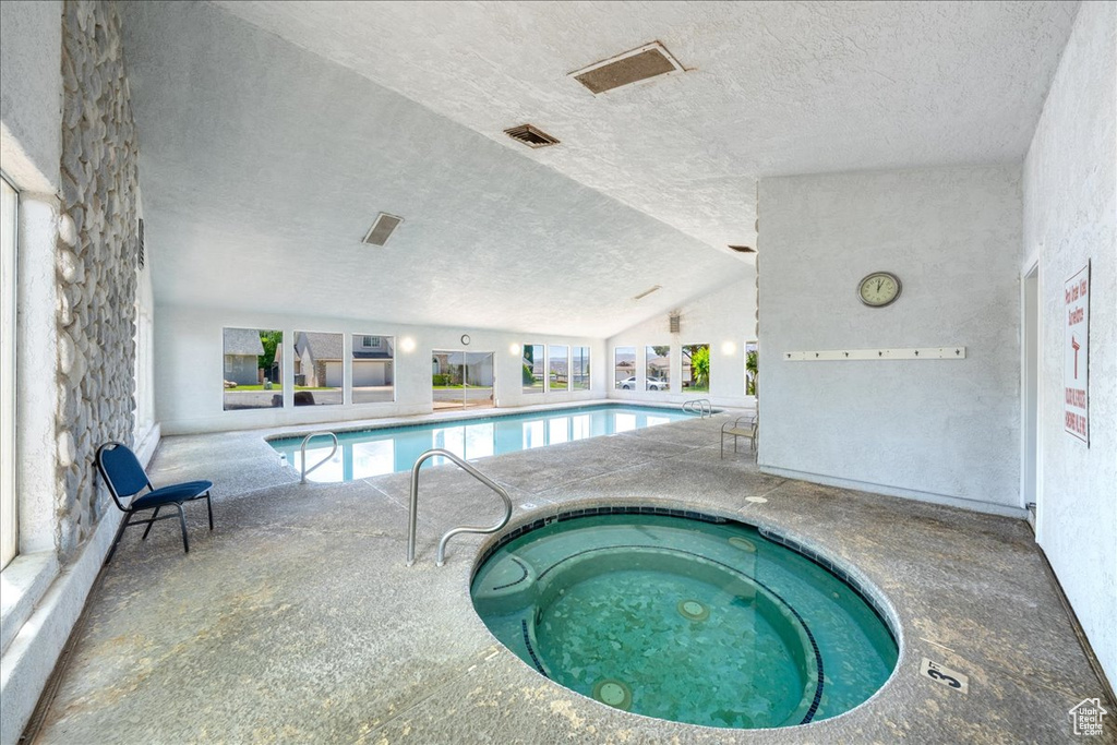 View of indoor pool