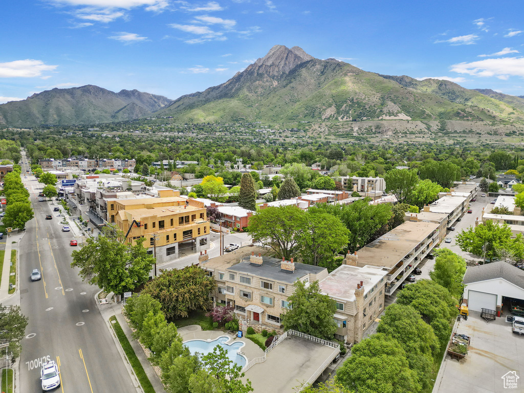 View of mountain backdrop
