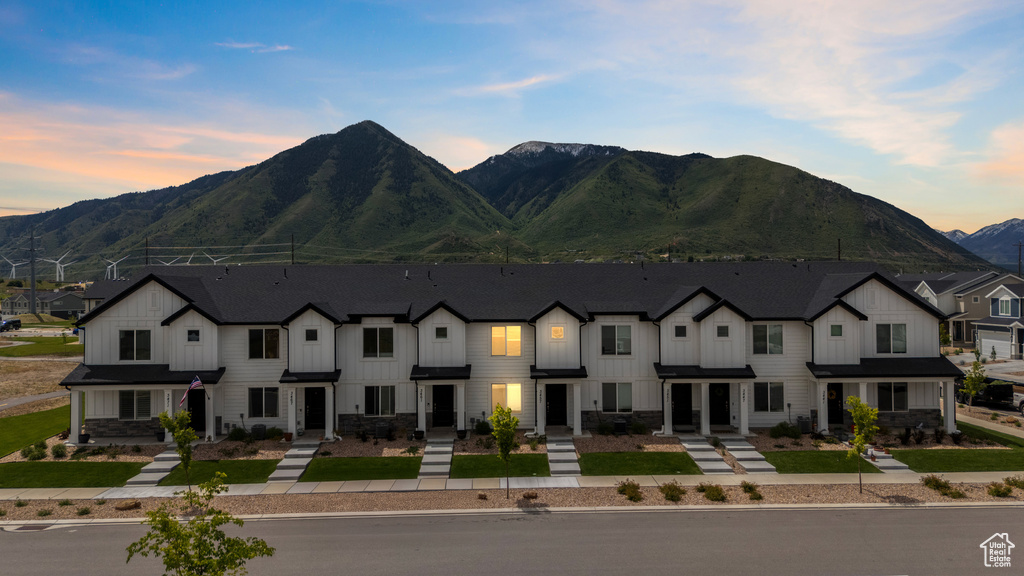 View of mountain backdrop