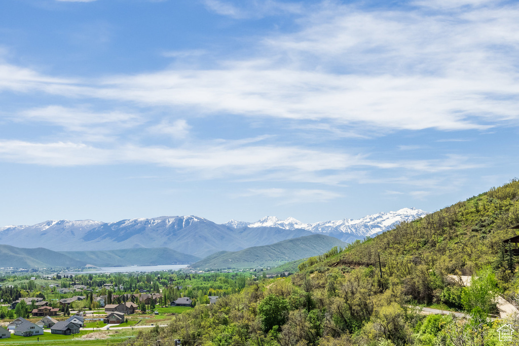View of mountain backdrop