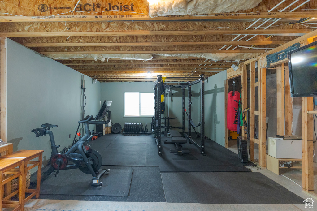 View of exercise area