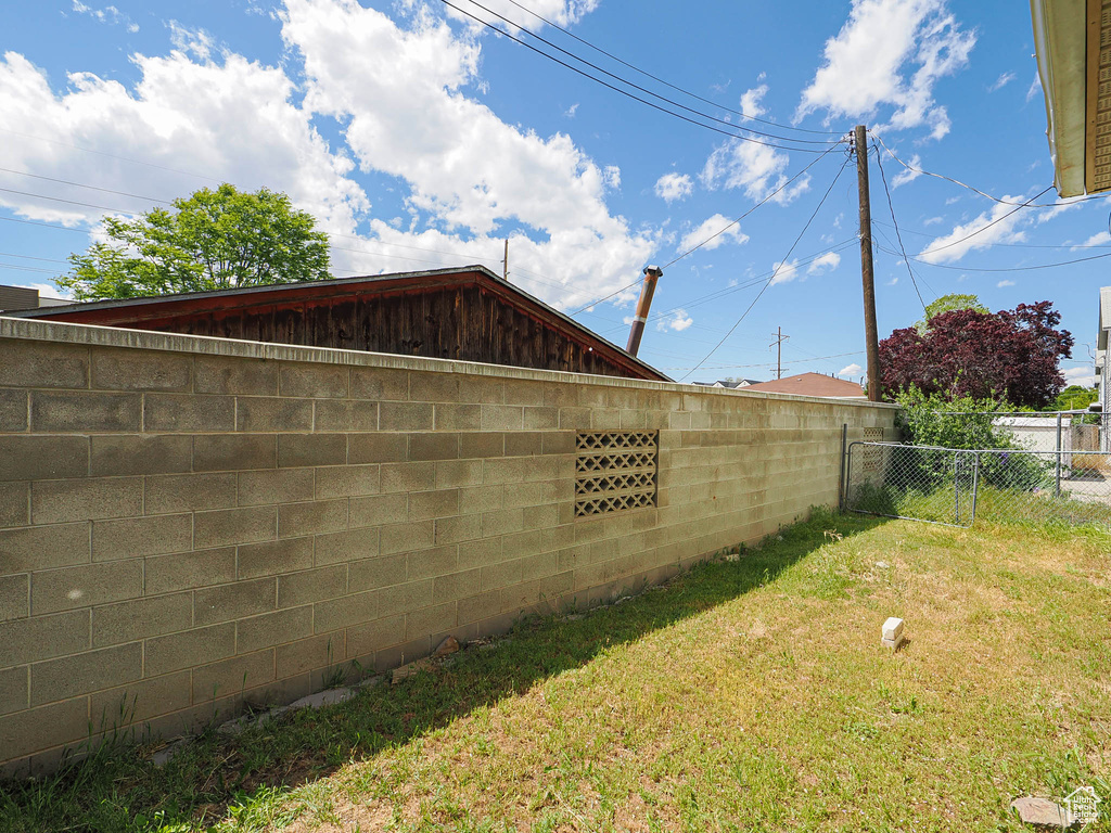 View of yard