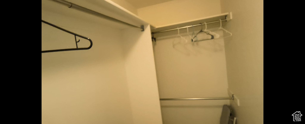 View of spacious closet