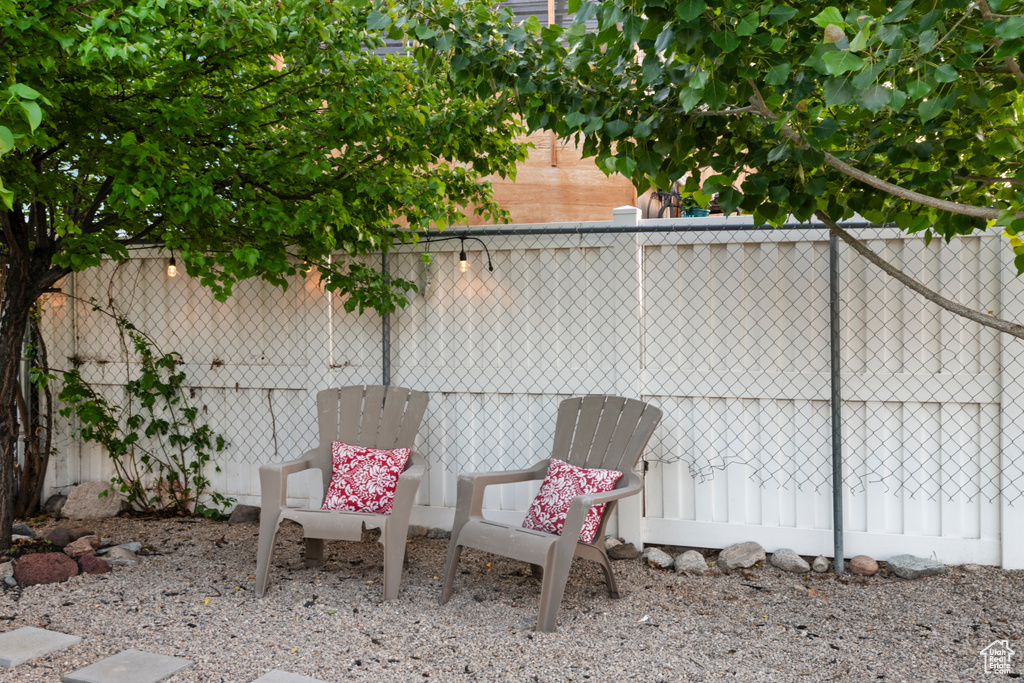 View of patio