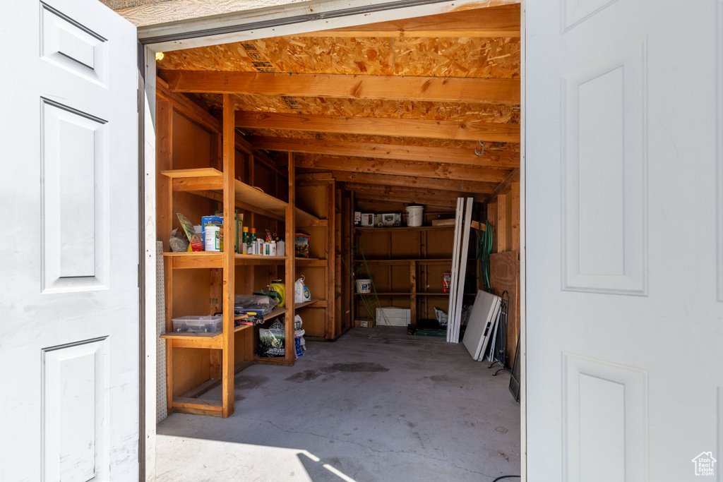 View of storage