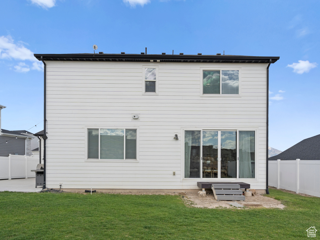 View of rear view of house