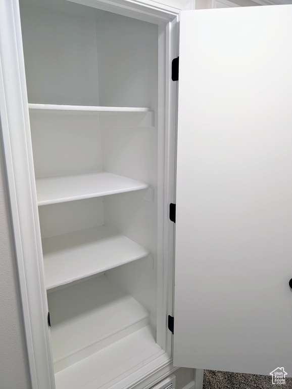 View of closet