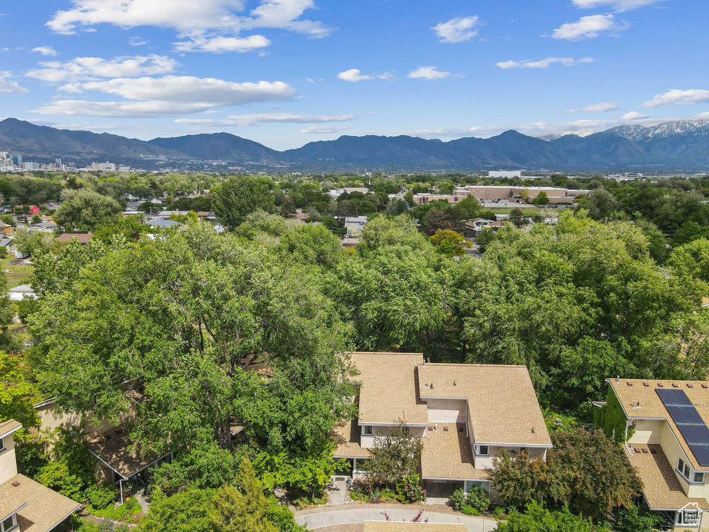 View of mountain backdrop
