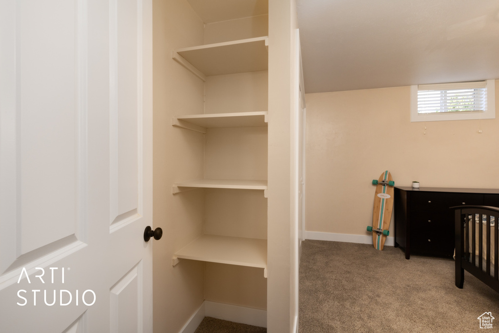 View of closet