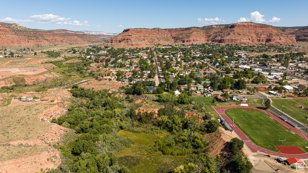 View of property location featuring a mountainous background