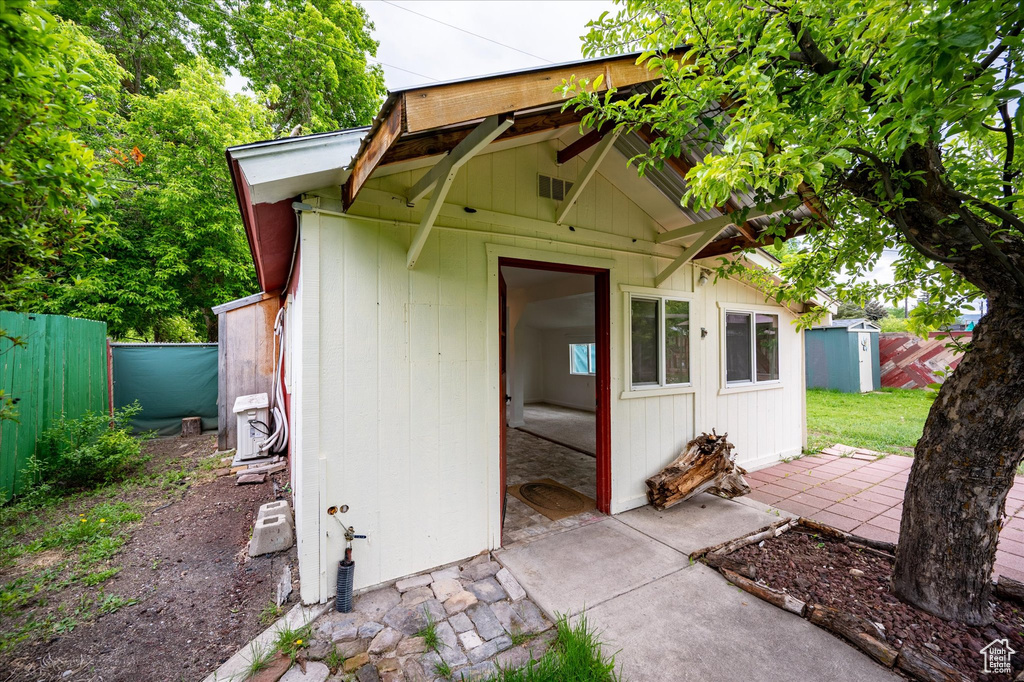 View of shed