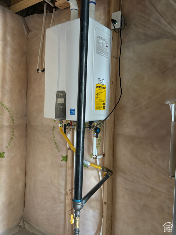 Utilities featuring water heater