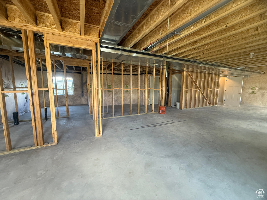 View of basement
