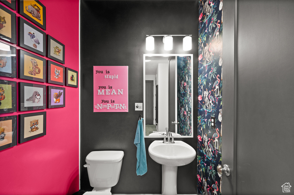 Bathroom featuring toilet