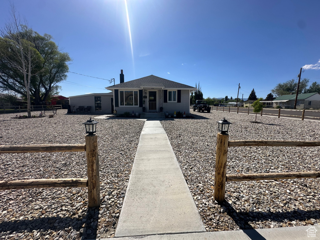 View of front of house