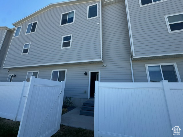 View of rear view of house