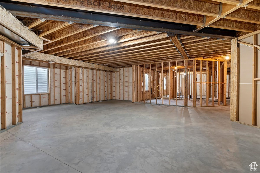 View of basement