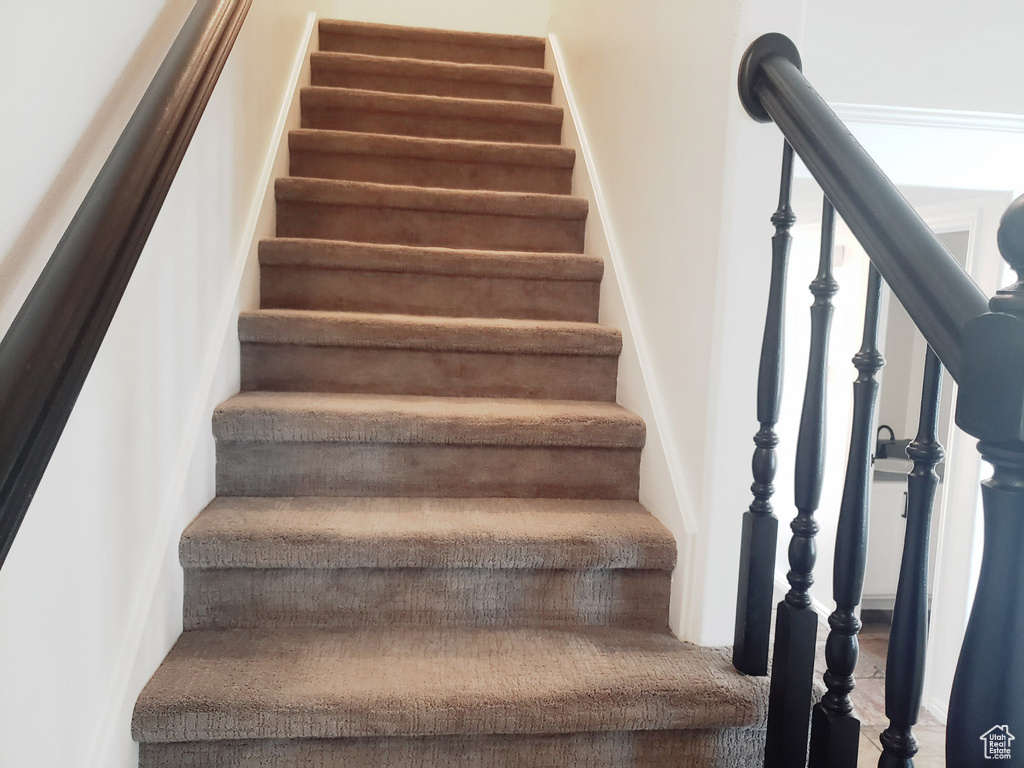 View of staircase