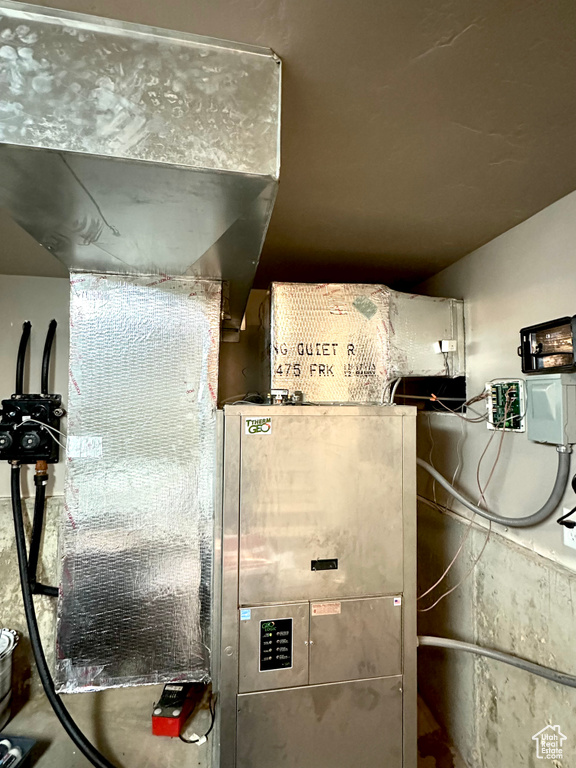 View of utility room