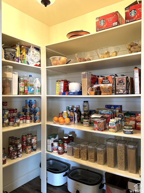 View of pantry