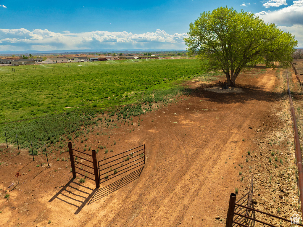Exterior space featuring a view of rural / pastoral area