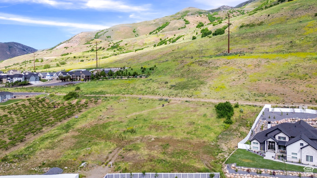 View of mountain background