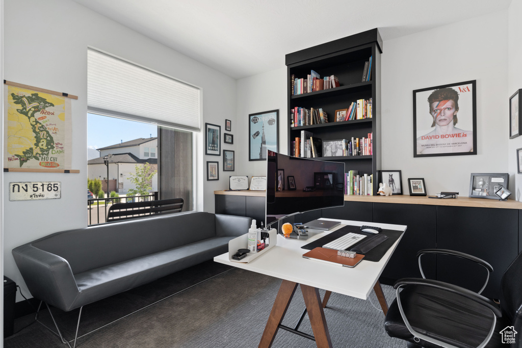 View of office area