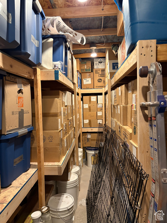 View of storage