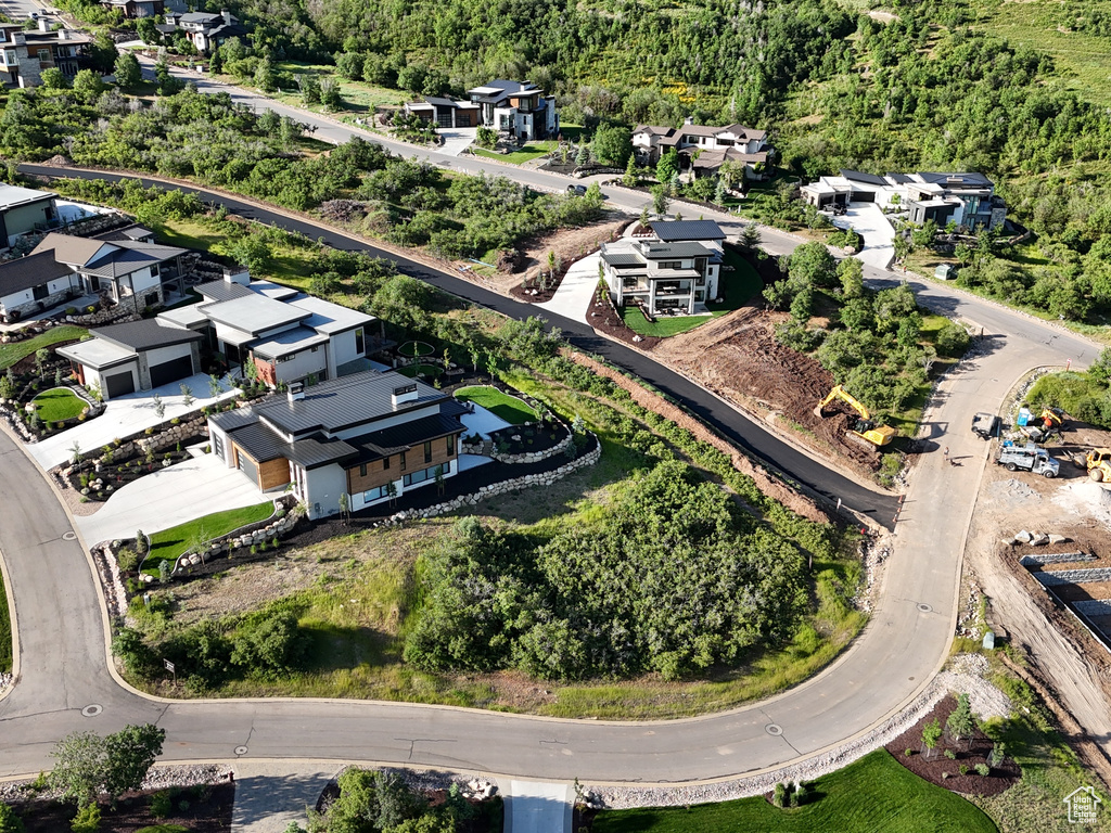 View of property location with nearby suburban area