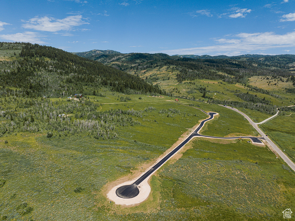 View of property location featuring a mountainous background