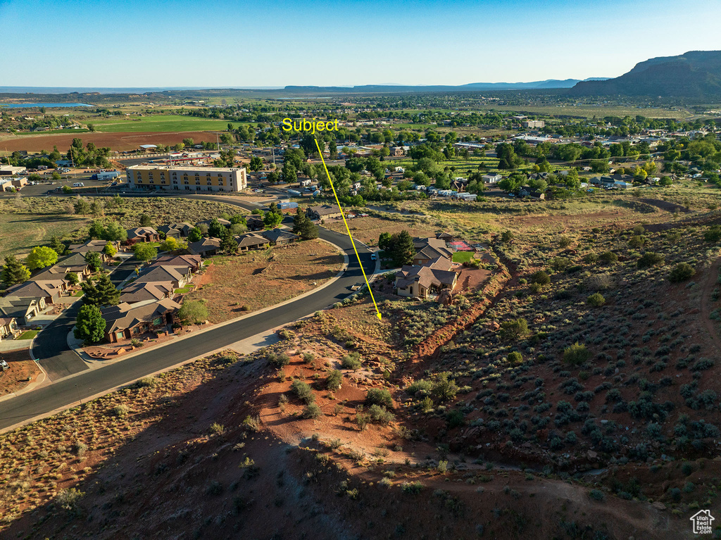 View of property location with mountains