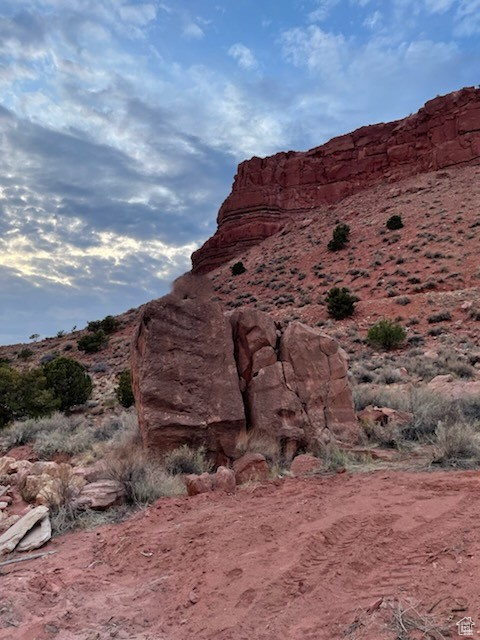 View of mountain backdrop