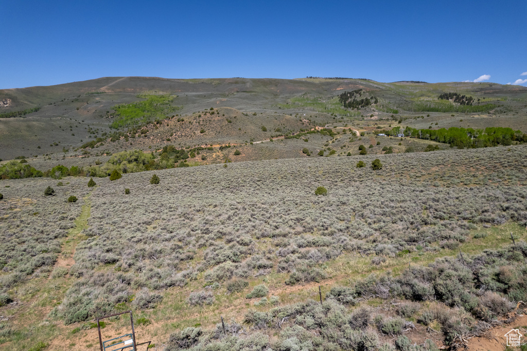 View of mountain backdrop
