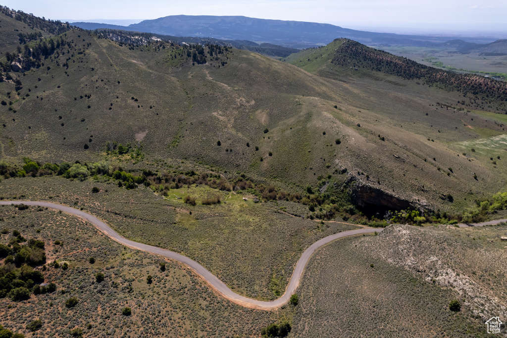 View of mountain background