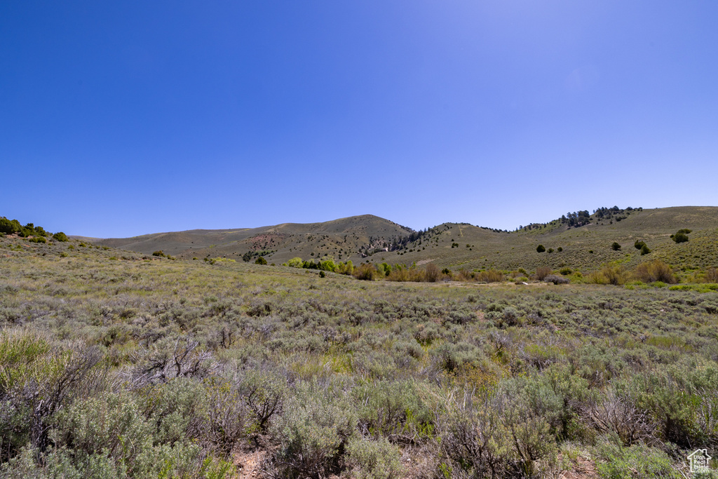 View of mountain backdrop