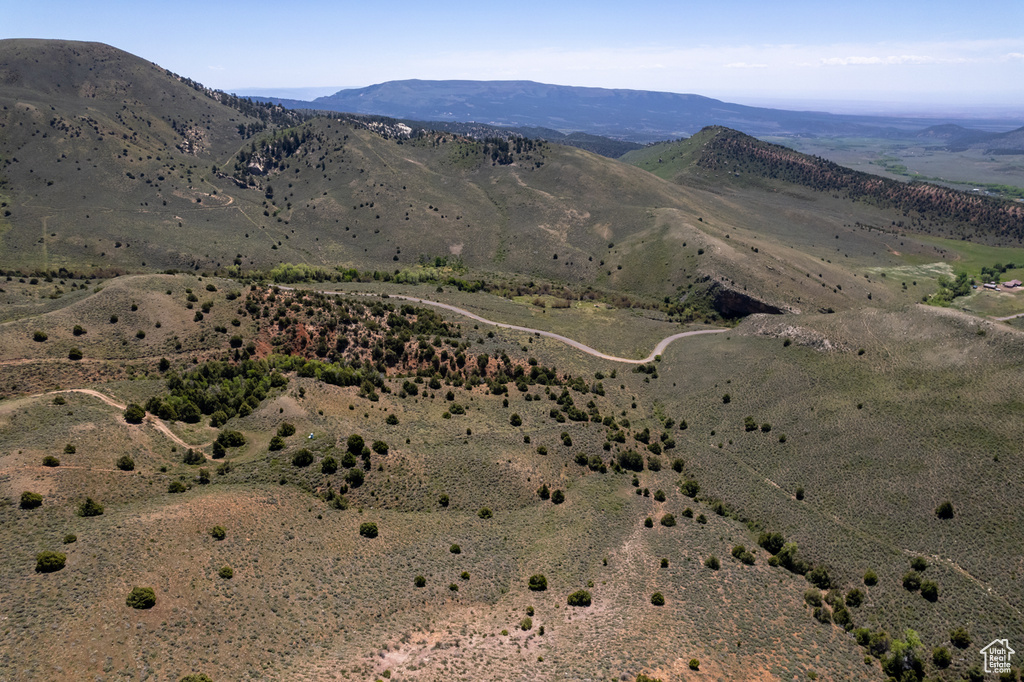 Mountain view featuring a desert landscape and rural landscape