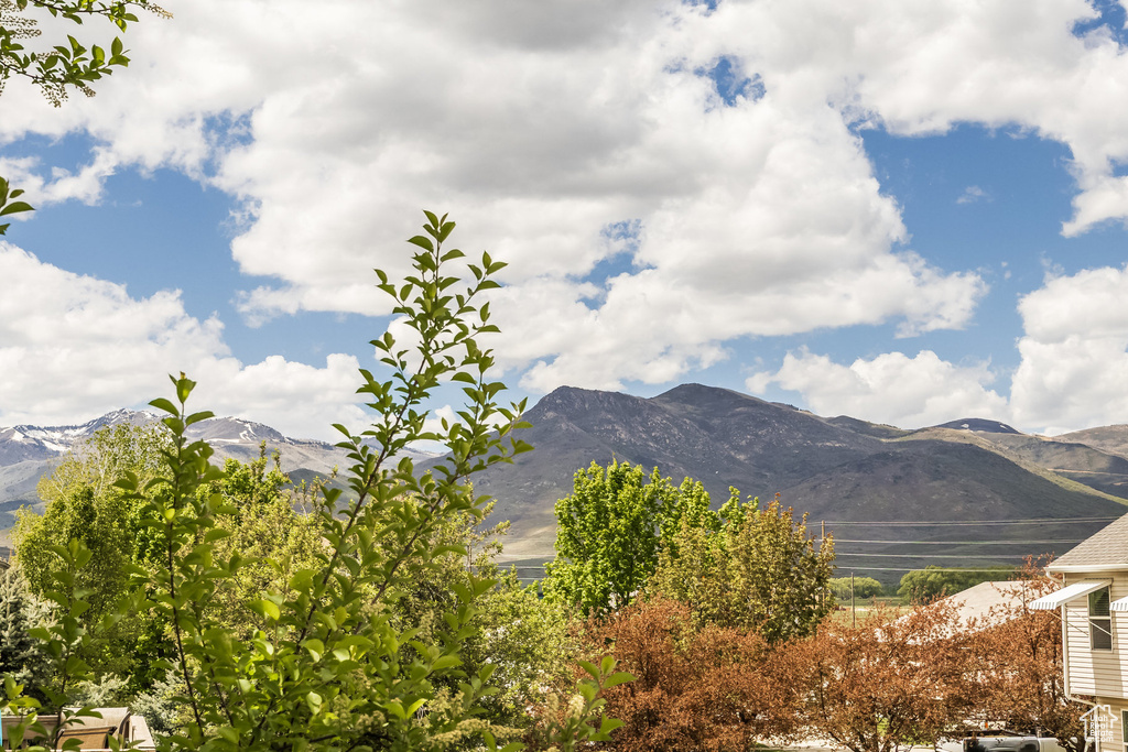 View of mountain backdrop