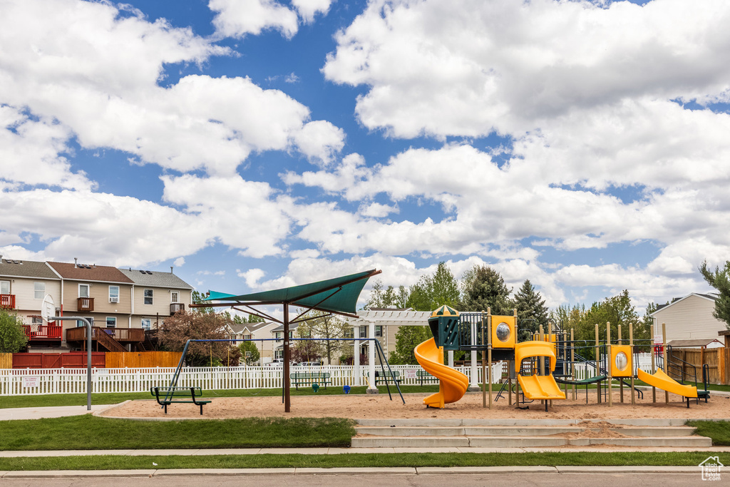 View of community play area