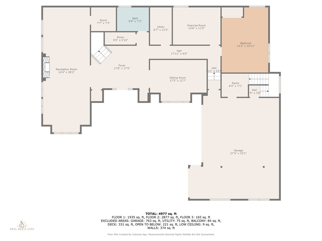 Floor plan / room layout