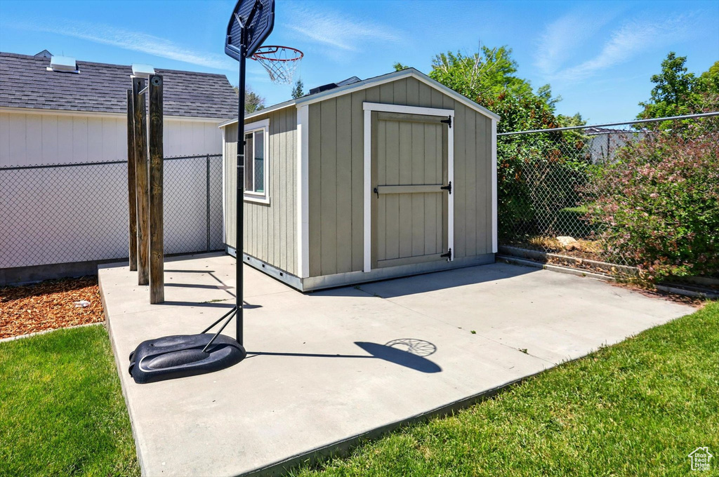 View of shed