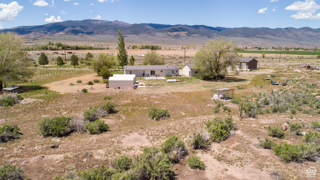 Mountain view featuring rural landscape