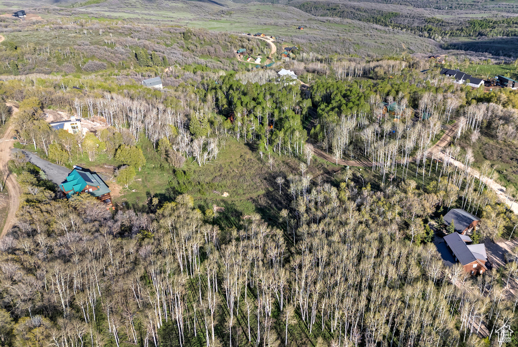 Aerial view of property and surrounding area