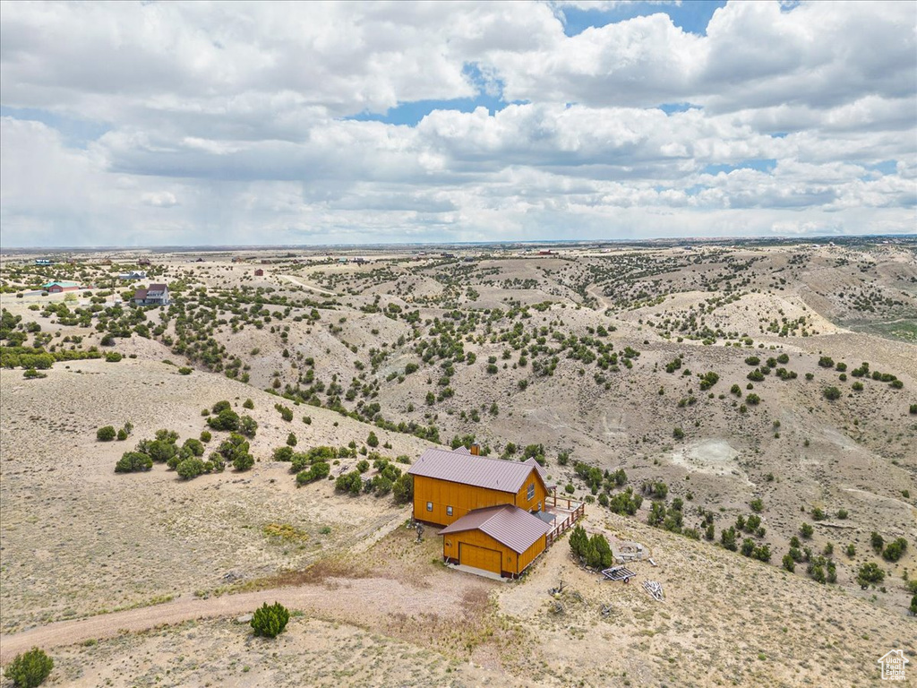 View of rural area featuring a desert landscape